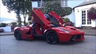 150 mph ride in Ferrari LaFerrari epic Flybys, Revs and Combo with another LaFerrari!