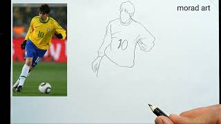 How to draw kaka step by step