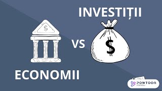 Cultura si educatie financiara Ep. 22 - Economii vs investitii. Investitiile si gradul de risc!