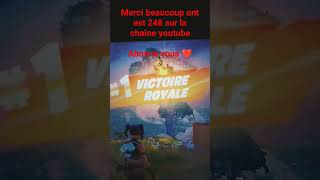 Merci ❤️🧡 beaucoup #fortnite