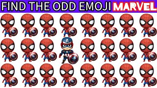 Find the ODD Emoji Out - Avengers Edition | 20 Ultimate Levels 🦸‍♂️🦸‍♀️🦸