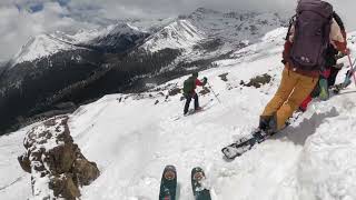 Skiing POW in Colorado June 17th (4 Runs)