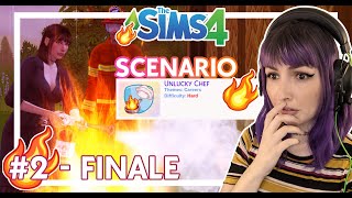 Arsonist Turned Celebrity in The Sims 4 🔥 Unlucky Chef Scenario #2/2