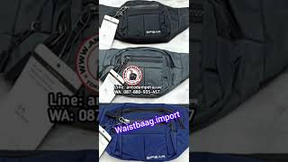 TAS WAISTBAG IMPORT,Melayani pesanan Grosiran & satuan#anto88channel #jualanonline #videoshort#tas