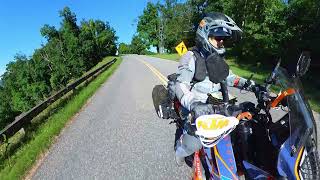 Riding Blue Ridge Parkway