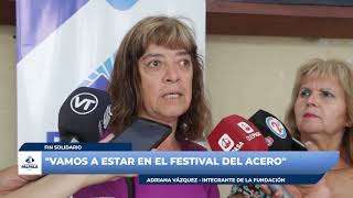 SORTEOS SOLIDARIOS DE ARTE EN EL #FestivalDelAcero 2024