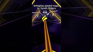 Speed maps in Snyth Riders??? #shorts #synthriders