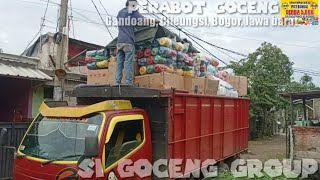 Kembalinya truk goceng Sukabumi yg meramaikan Perabotan serba 5.000 daerah pelabuhan Ratu