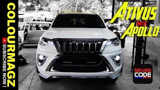 BODYKIT FORTUNER  ATIVUS MIX APOLLO 2019 | WHITE