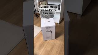 General Mobile Gm Air Purifier kutu açılışı