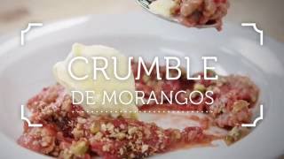 Manual de Instruções - Episódio 6 - Crumble de Morangos