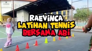 Raevinca Latihan Tennis Lagi Bersama Abi