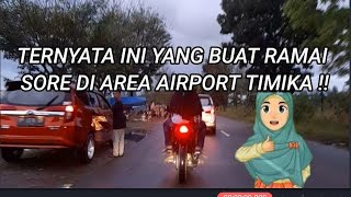 JALAN SORE KE AREA BENDUNGAN  BANDARA TIMIKA .