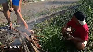 suasana pedesaan yang asri dengan suasana kehangatan suasana#video #fyp #gotongroyong