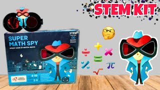 Super Maths Spy Game , Play and learn - Peephole View Toys