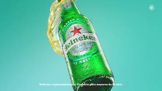 Prueba la suavidad de Heineken Silver