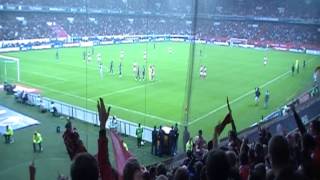 PSG-Stade de Reims, 20/10/2012, main de Van der Wiel dans la surface!!!...