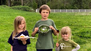 Dandelion Donuts - Trackers Kids Cook