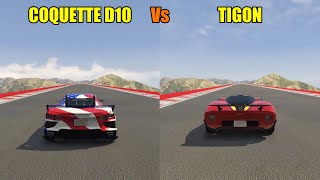 Invetero Coquette D10 Vs Lamadati Tigon - Speed Test - GTA 5 Online