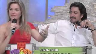 Sonya Smith y Ricardo Chavez en programa "Dia A Dia" Puerto Rico 2014