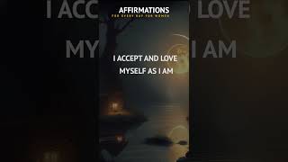 BELIEVE IN MYSELF ❤️💕 #affirmationsforwomen #inspirationalquotes  #motivationalaffirmations