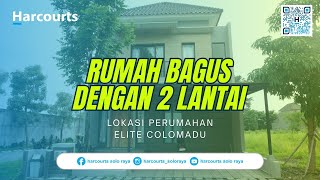 REVIEW JUAL RUMAH Bagus 2 lantai di Perumahan Elite Colomadu