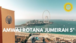 DUBAI UTAZÁS 🤩  Amwaj Rotana Jumeirah Beach 5* luxusszálloda közvetlenül a parton