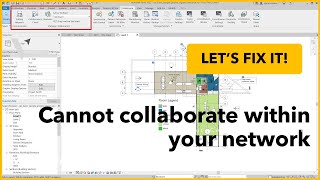 Collaborate within your network option is not available in Revit