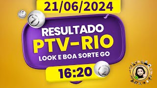 Resultado do jogo do bicho ao vivo - PTV-RIO 16:20 - PT-RIO 16:20 - 21-06-2024