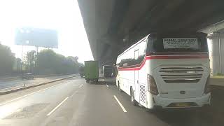 DAILY DRIVING mulai di km 22 hunting truk-bus di jalan tol jakarta Cikampek