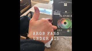 Exploring Affordable Argb Fans From Amazon And Providing An Update On The Challenging I3 Build