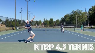 NTRP 4.5 Tennis - How we spend the weekend edition