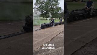 Steam Double Header - Mid-South Live Steamers #steam #steamengine @CameraBryan #steamlocomotive