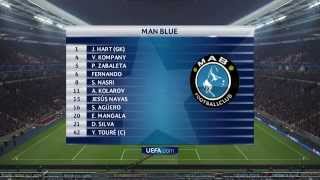 Manchester City Vs. Barcelona | UEFA Champions League PES 2016 PS4 [HD]