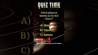 Which planet is known as the Red Planet #quiz #didyouknow #facts