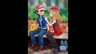 Ash X Serena edit - Ash X Serena love story 💕 - Ash Love Serena #ashxserena#pokemonxy#viralshort