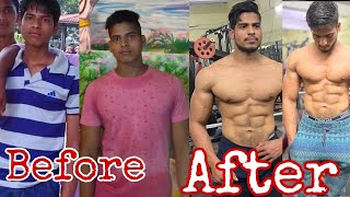 skinny to muscle transformation