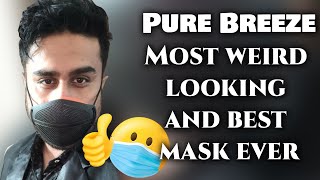 Purebreeze Protective Mask || One of the Best and weird-looking Mask above N 95 || Full Review