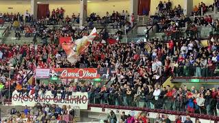 Trieste-Varese il tifo della Nord