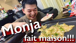 RECETTE DE MONJA !!! CUISINE JAPONAISE