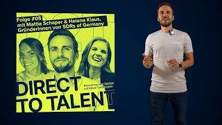 PODCAST #05 mit Mattia Schaper & Helena Klaus, Gründerinnen von „SDRs of Germany“