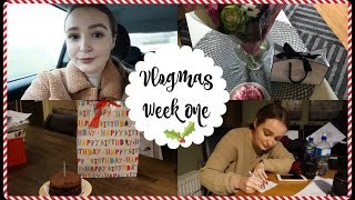 Vlogmas - Week One | Birthdays & Filming Short Films | MoreMartasLife