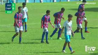 POTYGUAR DE CURRAIS NOVOS 6 × 0 NATAL GOLS CAMPEONATO POTIGUAR SUB 15 2024