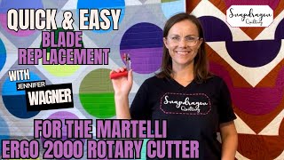 Quick and Easy Blade Replacement for the Martelli Ergo 2000 Rotary Cutter