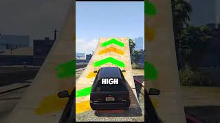 Jumping OVER 27 Super Cars  🤯🤯🤯😨😲in GTA 5 (Expensive Stunt) [VIRAL]  #gta5 #shorts #viralgta5