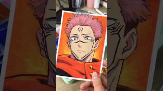 Creative Sketch Of Jujutsu Kaisen 🗿 #anime #dandadan #jujutsukaisen #trending