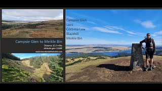 Campsie to Meikle Bin via Cort ma Law