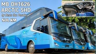 Review ArcticSHD by Restu Ibu Pusaka 54 Seat NOL KM || Bus Big Bird 54 Seat || Bus Baru Big Bird