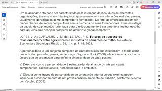 ATIVIDADE 1 - AGRO - ADMINISTRAÇÃO DE CONFLITOS E RELACIONAMENTOS - 54_2024