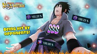 NxB NV: SASUKE SHOWDOWN WITH 3 RESISTANCE (300% PARALYSIS, CONFUSION & SEALING)